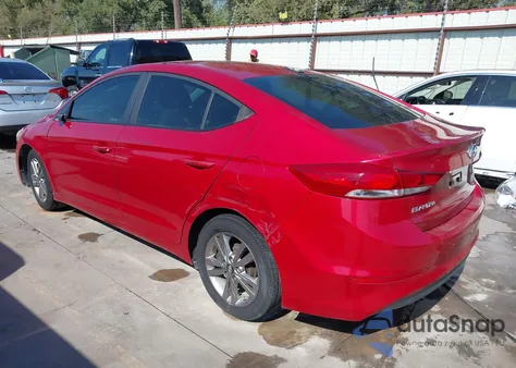 2017 Hyundai Elantra Se из США, поврежденный, VIN 5NPD84LF8HH029536